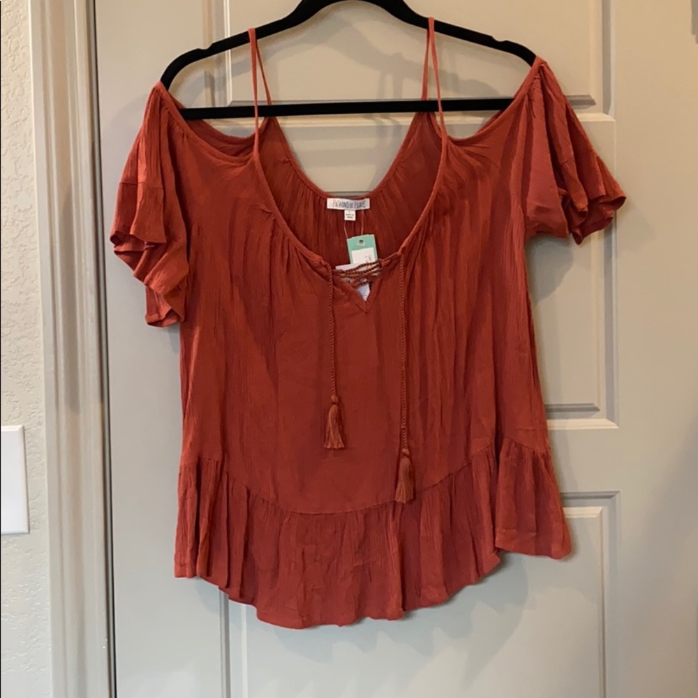 Cold Shoulder Top